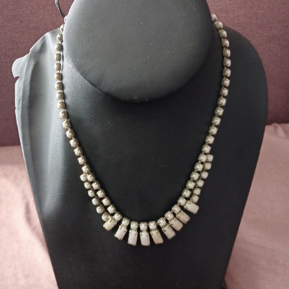 Vintage handcrafted jewelry necklace